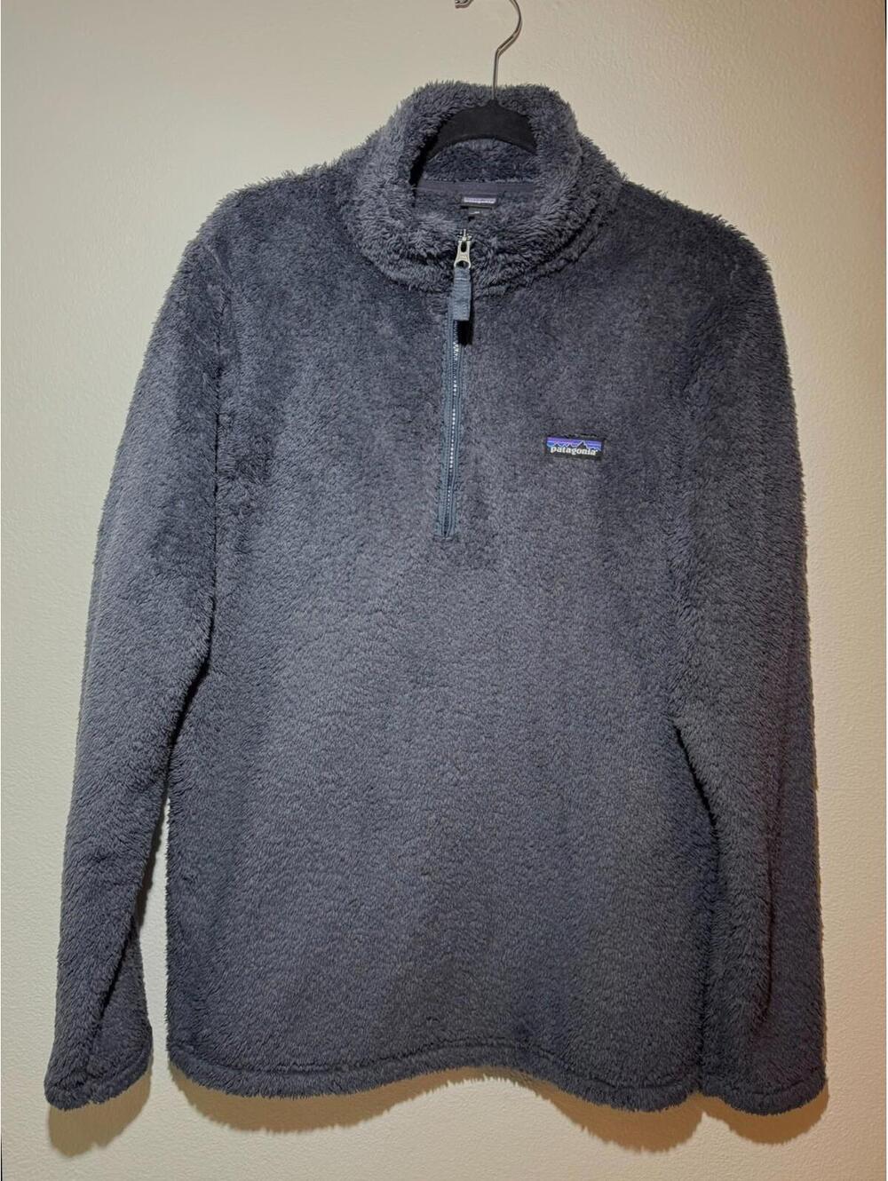 Patagonia 1/4 Zip High Pile Fleece Sherpa Womens Size XL Los Gatos Pullover